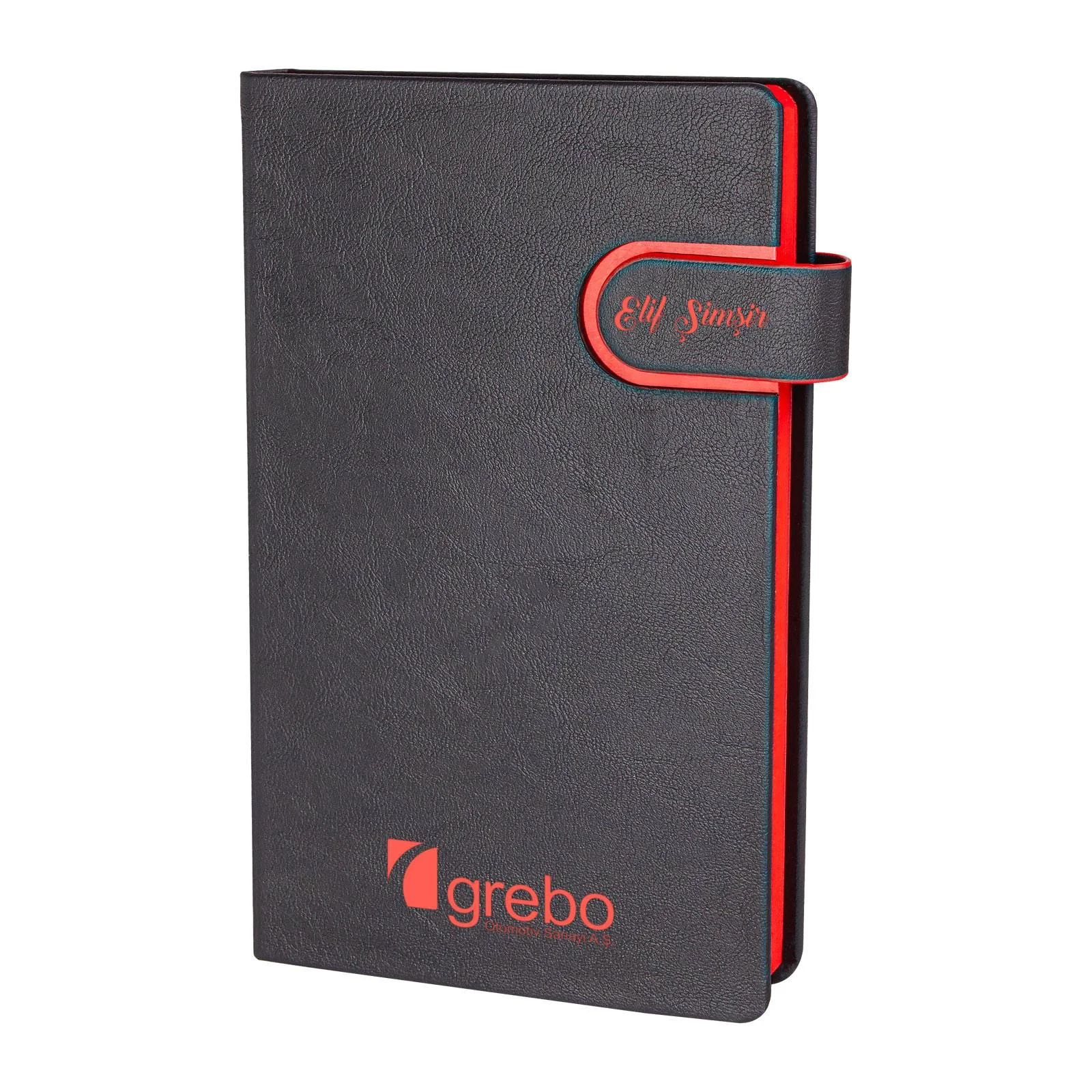 EMEK KIRMIZI TARİHSİZ DEFTER (13X21 CM)