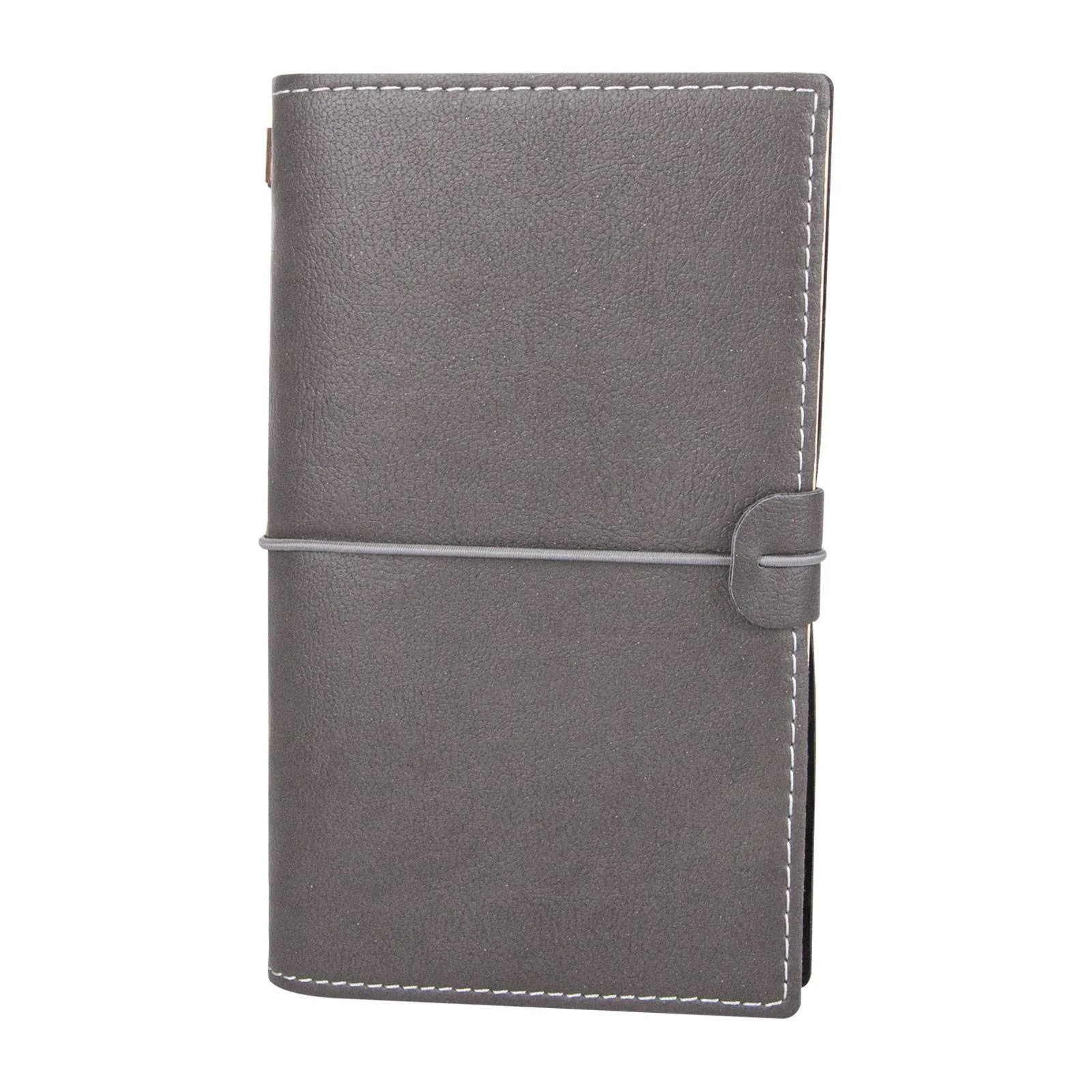 KUĞULU FÜME TARİHSİZ DEFTER (11,5X20 CM)
