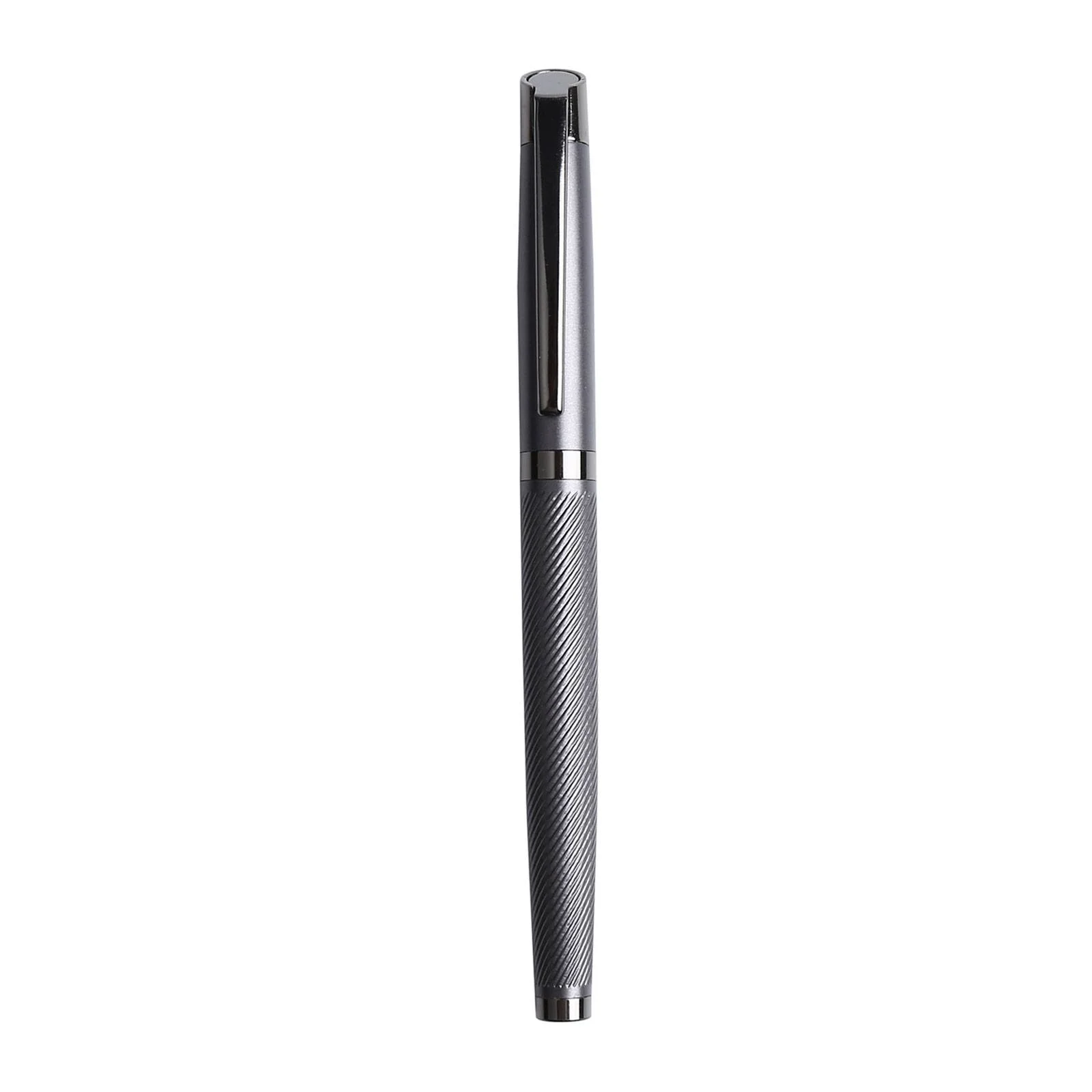 DÜZİÇİ FÜME METAL ROLLER KALEM 