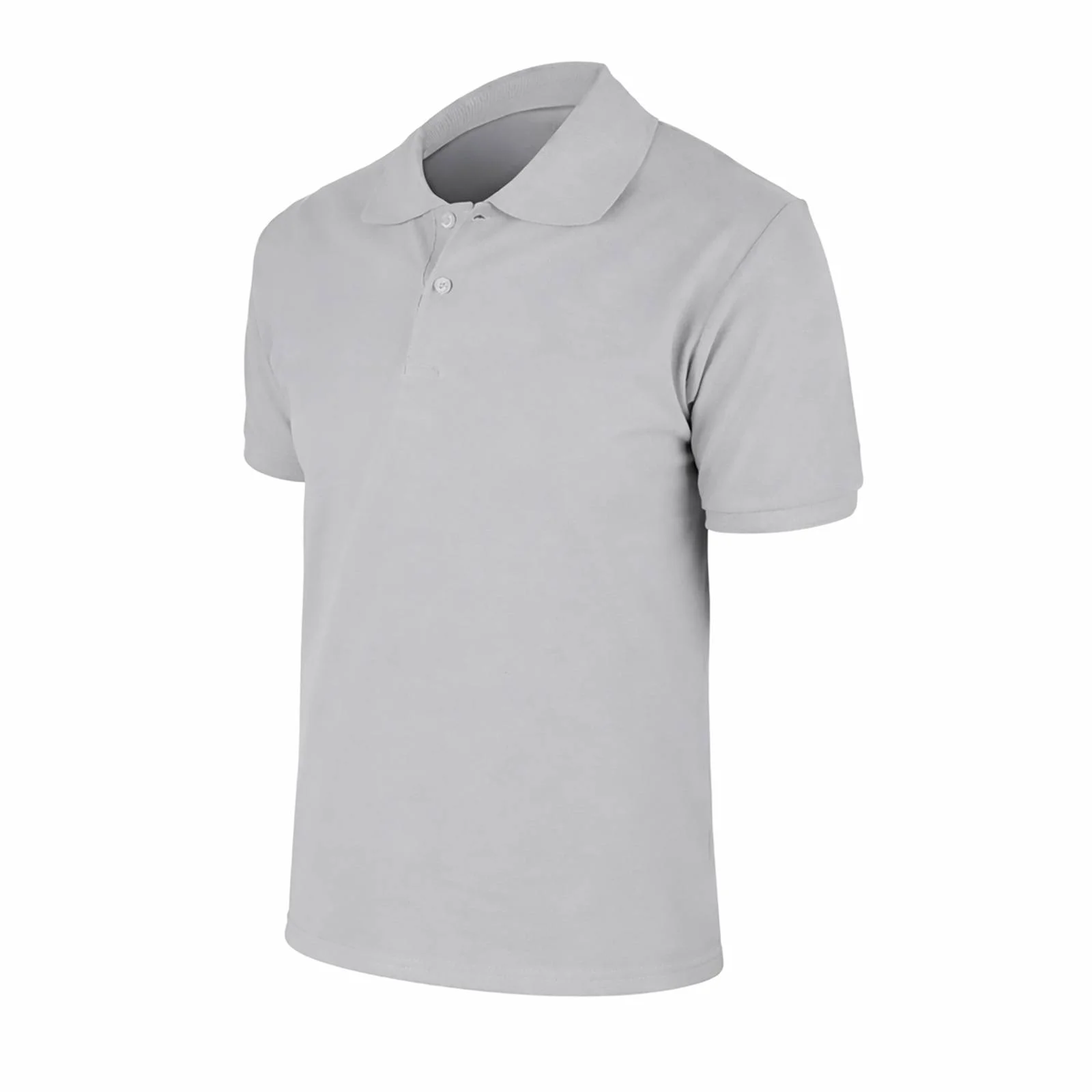 BEGONYA GRİ XXL POLO YAKA TİŞÖRT